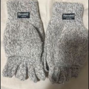 Convertible Winter Mittens to Gloves - Warm Wool Insulated